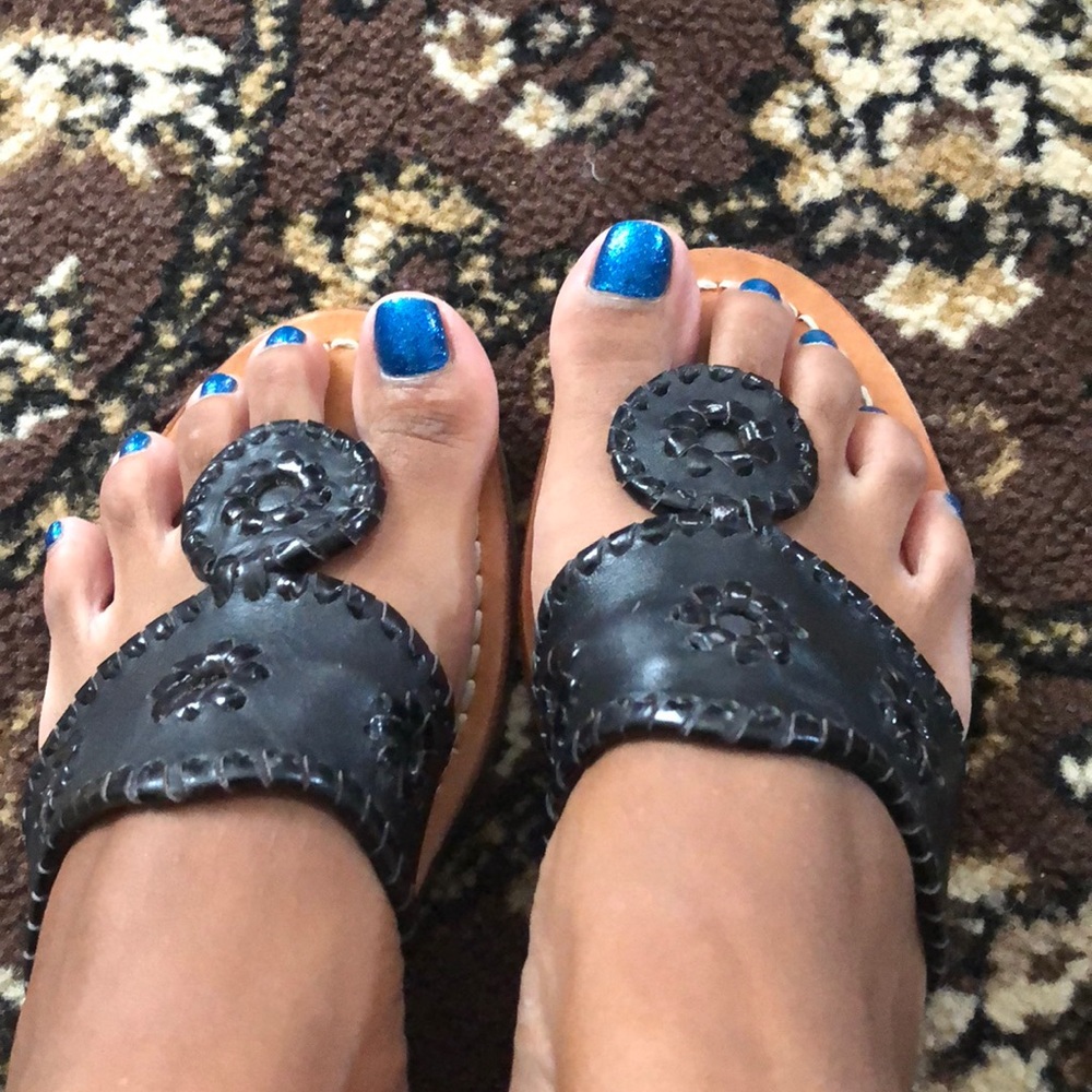 Black jack Rogers sandals